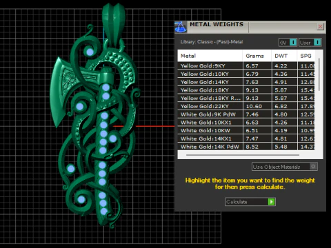 Cnc Router Vine pentant 3D PRINTABLE MODEL 3D Print Model