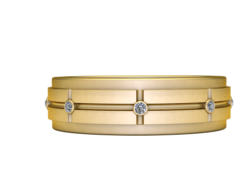 Eternity Line Diamond Band 3D 모델