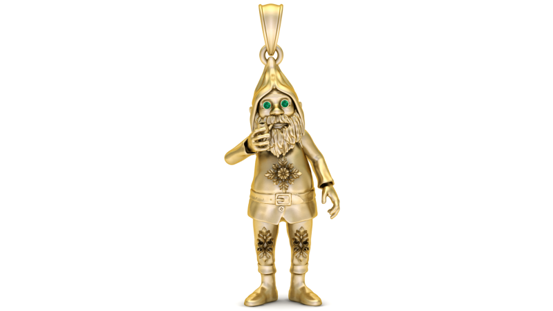 PENDENT TIF NAIN 3D PRINTABLE MODEL 3D Принт Модель .c4d .max .obj .3ds .fbx .stl .blend 