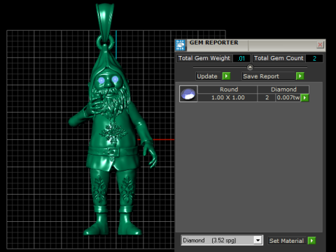 PENDENT TIF NAIN 3D PRINTABLE MODEL 3D Принт Модель