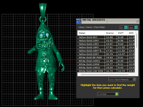 PENDENT TIF NAIN 3D PRINTABLE MODEL 3D Принт Модель