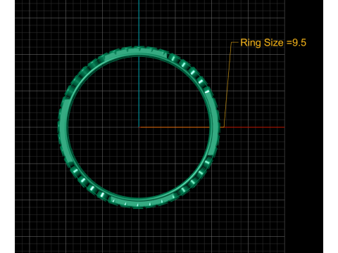 UNIQUE DESIGN RING 3D PRINTABLE MODEL 3D Print Model