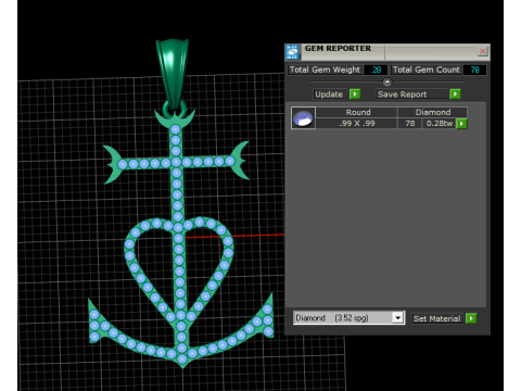 Round Cross Pendant 3D PRINTABLE MODEL Model do druku 3D