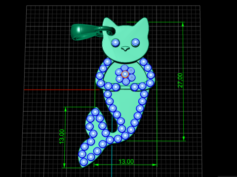 DOLPHANT GOLD PENDANT 3D PRINTABLE MDOEL 3D 프린트 모델