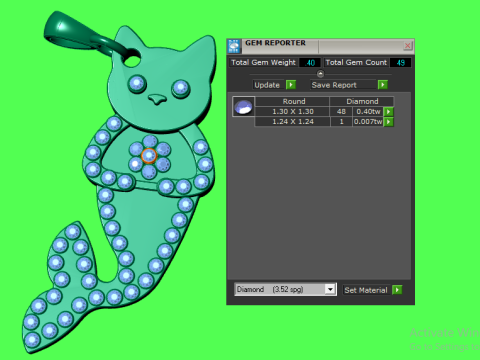 DOLPHANT GOLD PENDANT 3D PRINTABLE MDOEL 3D 프린트 모델