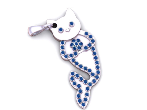 DOLPHANT GOLD PENDANT 3D PRINTABLE MDOEL 3D 프린트 모델