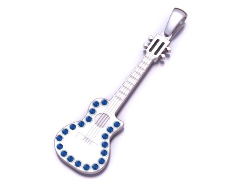 Guitar pendant 3d printable model Modelo de impresión 3D