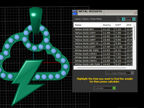 CLOUD LOIGHTING GOLD PENDANT 3D PRINTALBE MODEL 3D Druckmodell