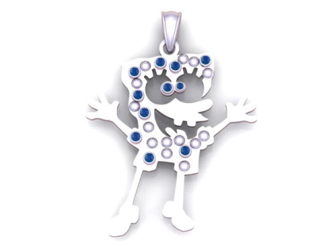 3D GOLD PENT 3D PRINTABLE MODEL 3D Print Model