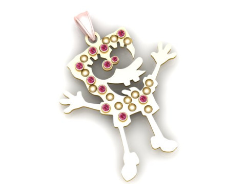 3D GOLD PENT 3D PRINTABLE MODEL 3D 프린트 모델