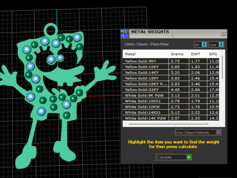 3D GOLD PENT 3D PRINTABLE MODEL 3D 프린트 모델
