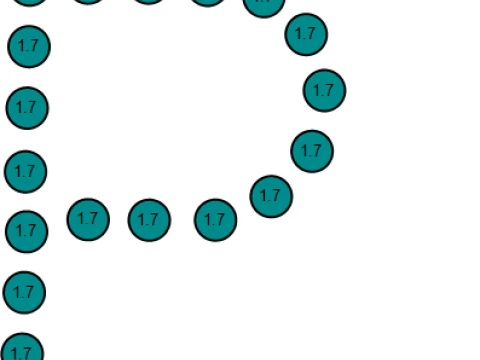 P ALHBETS PINGENTE DE OURO 3D IMPRIM&iacute;VEL MODELO Modelo de Impressão 3D