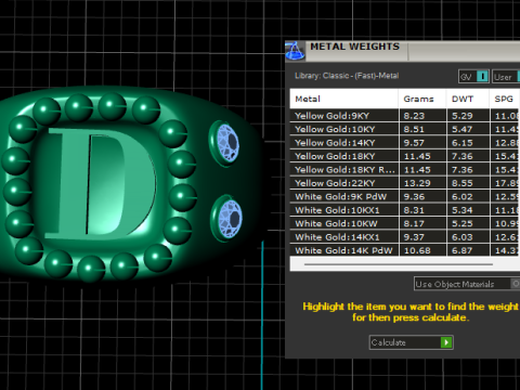 D DESIGN GOLD RING 3D PRINTABLE MODEL 3D प्रिंट मॉडल