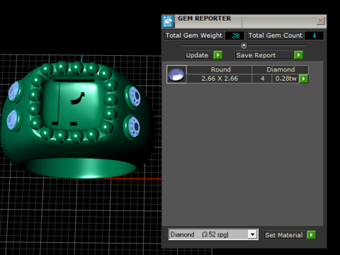 F 字母金戒指 3D 打印模型 3D 打印模型