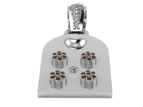 Glamira pendant Model 3D