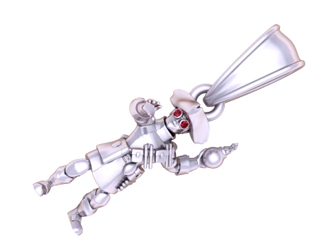 Bombardier Warrior Pendant 3D Model