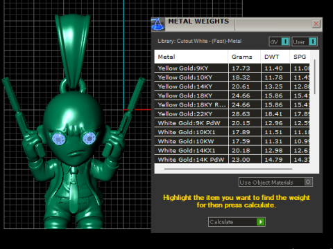 Dual Agent Pendant 3D मॉडल