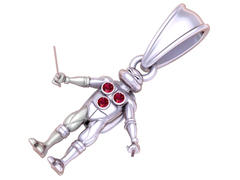 Pingente Guerreiro Tartaruga Ninja Modelo 3D