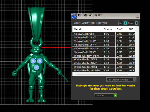 Ninja Turtle Warrior Pendant 3D 模型