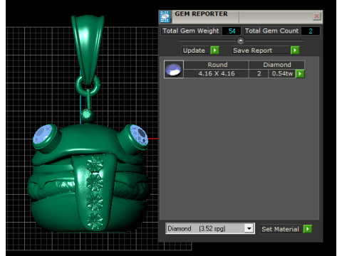 Frog Burger Pendant Modèle 3D