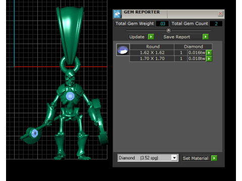 Skeleton Warrior Pendant 3D Model
