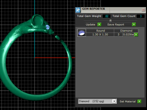 Cute Mouse Ring 3D Model