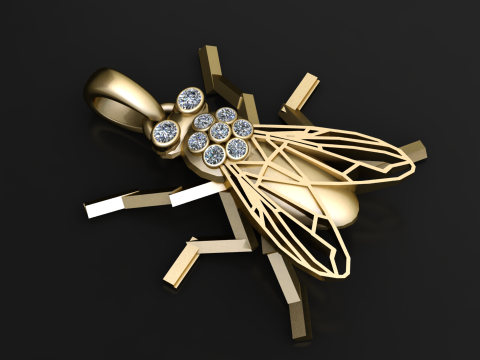 Cute Mouse Ring 3Dモデル