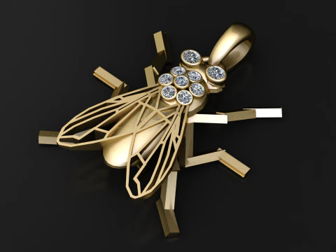 Cute Mouse Ring 3D Model