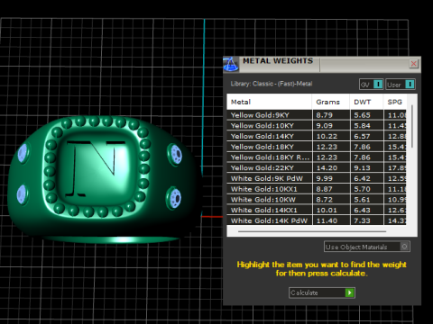 3D-ЗОЛОТИЙ КІЛЬЦЕ N ДИЗАЙН 3D-МОДЕЛЬ ДЛЯ ДРУКУ 3D Принт Модель