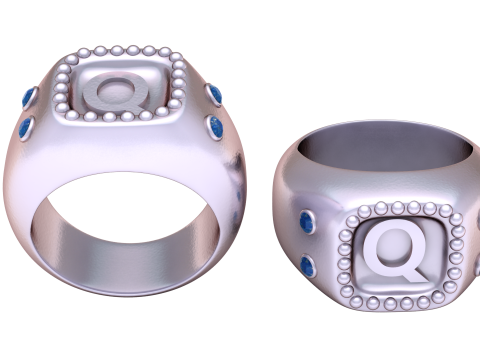 3D-МОДЕЛЬ ДЛЯ ДРУКУ ЗОЛОТОГО КІЛЬЦЯ 3D Принт Модель