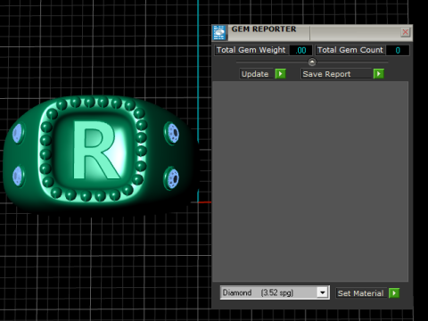GOLD DESIGN R RING 3D PRINTABLE MODEL 3D 프린트 모델