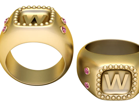 КОЛЬЦО ДЛЯ ЗОЛОТОЙ ДИЗАЙН 3D-МОДЕЛЬ ДЛЯ ПЕЧАТИ 3D Принт Модель