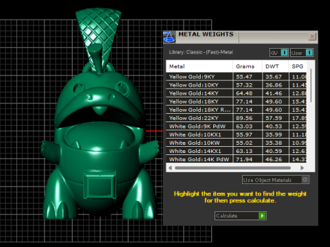 Niedlicher Dino-Charakter-Anhänger 3D Modell