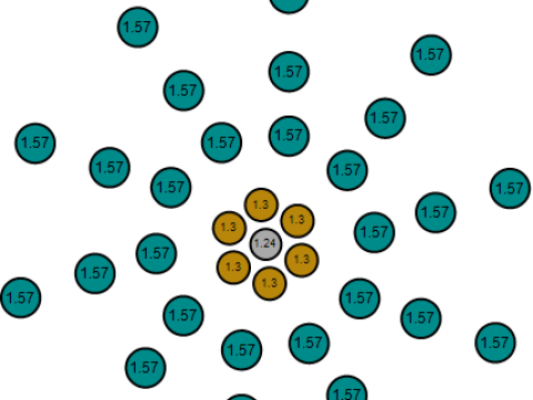 スパイラルブルームダイヤモンドペンダント 3Dモデル