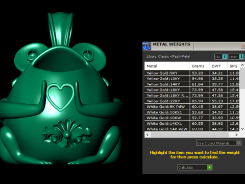 Halloween Silver Animal Charm Pendant Set Frog Heart Swan Rocket Bottle Medallion Necklace Charms 3D Model