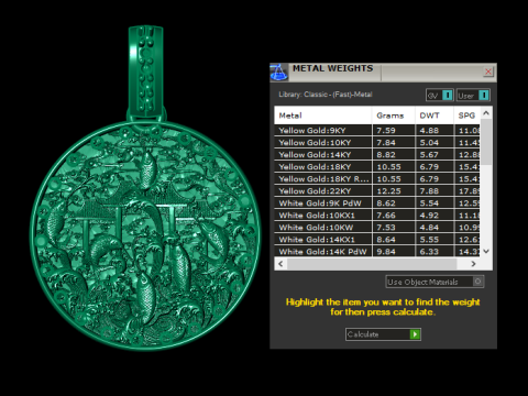 Halloween Silver Animal Charm Pendant Set Frog Heart Swan Rocket Bottle Medallion Necklace Charms 3D Model