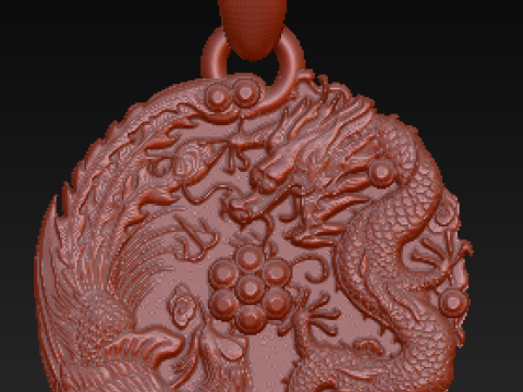 Luxury Mythic Gold Pendant Collection Handcrafted Vintage Religious Lion Warrior Medallions 3D Druckmodell