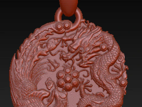 Luxury Mythic Gold Pendant Collection Handcrafted Vintage Religious Lion Warrior Medallions 3D Print Model