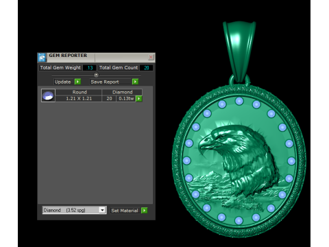Luxury Mythic Gold Pendant Collection Handcrafted Vintage Religious Lion Warrior Medallions 3D Druckmodell