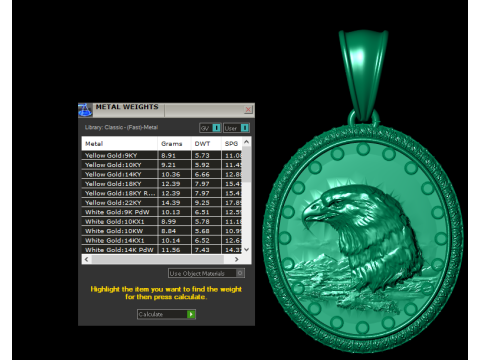 Luxury Mythic Gold Pendant Collection Handcrafted Vintage Religious Lion Warrior Medallions 3D Druckmodell