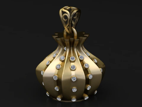 JEWERLLY BOX PENDANT 3D PRINTABLE MODEL 3D Print Model