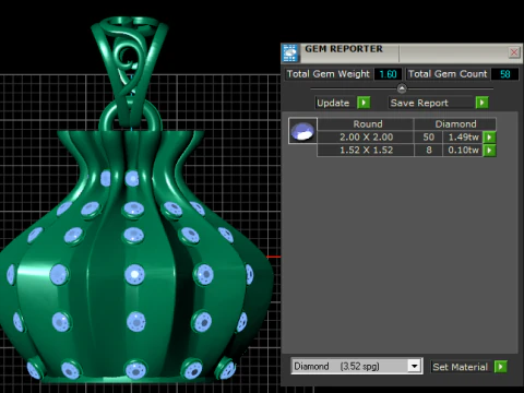 JEWERLLY BOX PENDANT 3D PRINTABLE MODEL 3D Print Model