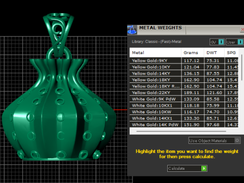JEWERLLY BOX PENDANT 3D PRINTABLE MODEL 3D Print Model