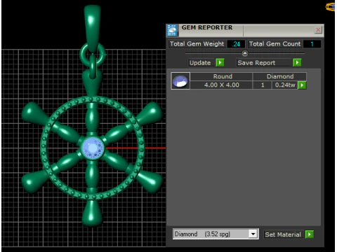 SHIP STARING PENDANT 3D PRINTABLE MODEL 3D Print Model