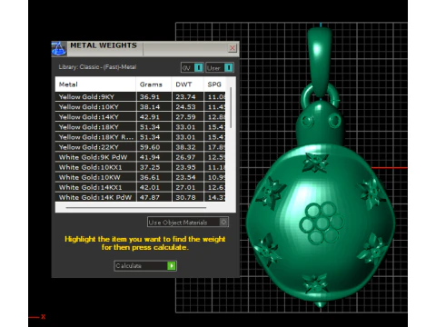 TATTLE PENDANT 3D PRINRABLE MODEL 3D Print Model