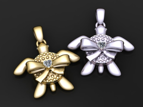 Tattle Pendant 3D Printable Model 3D 打印模型