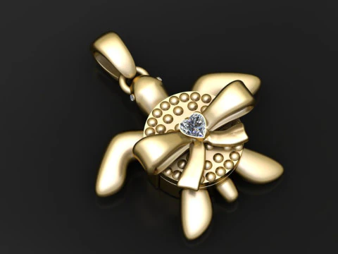 Tattle Pendant 3D Printable Model 3D Print Model