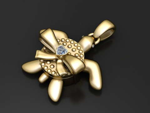Tattle Pendant 3D Printable Model Modelo de impresión 3D