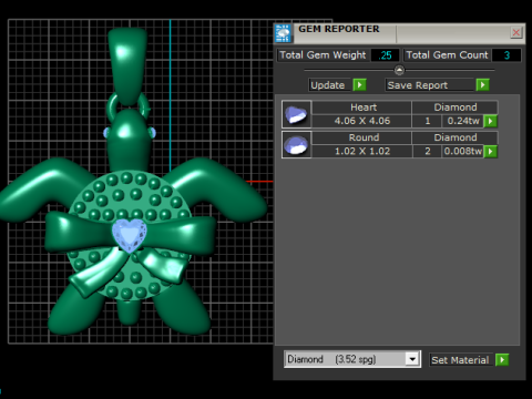 Tattle Pendant 3D Printable Model Modelo de impresión 3D