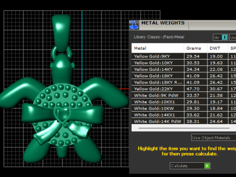 Tattle Pendant 3D Printable Model Modelo de impresión 3D